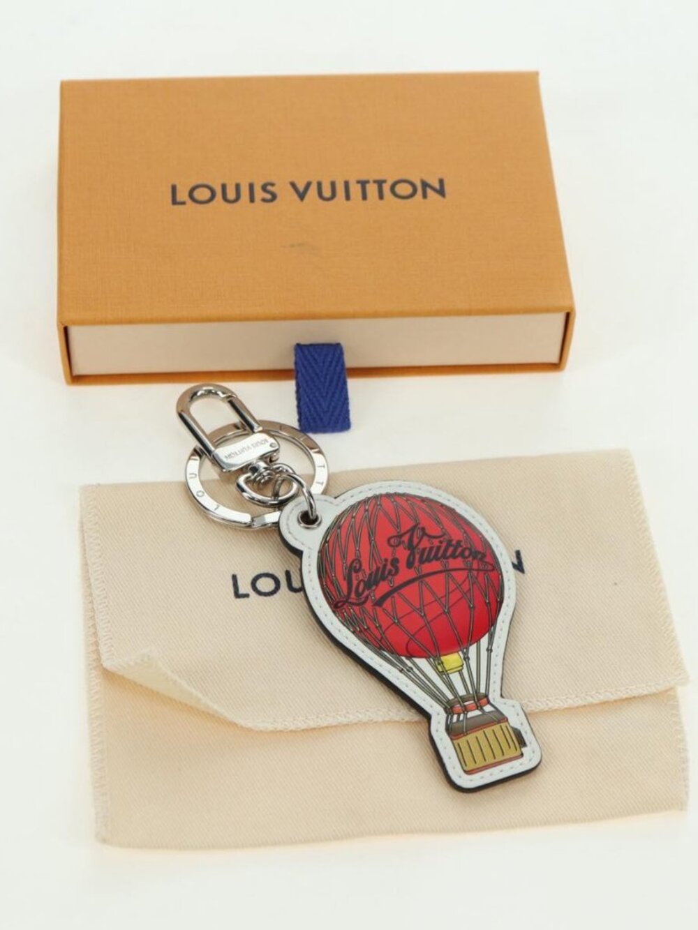 Authentic Louis Vuitton Porte Cles Balloon Charm with Box & Dust bag Limited Ed